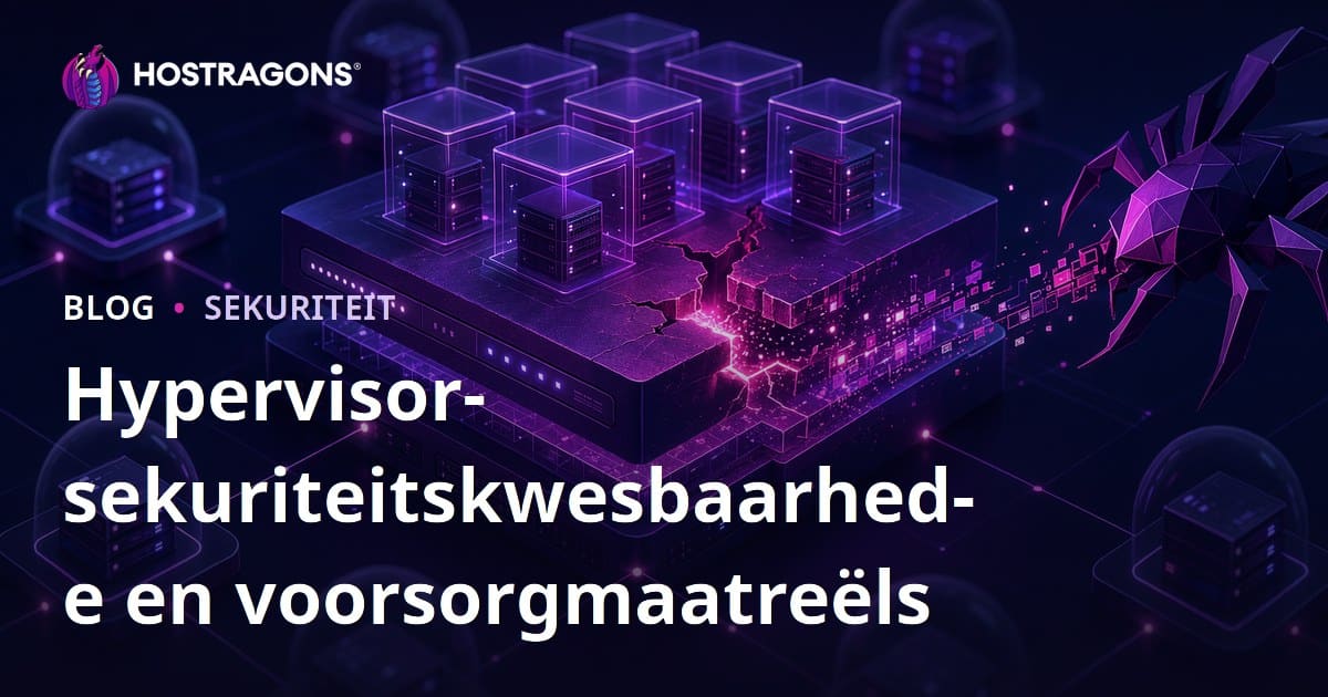 Hypervisor Sekuriteit Kwesbaarhede en Maatreëls