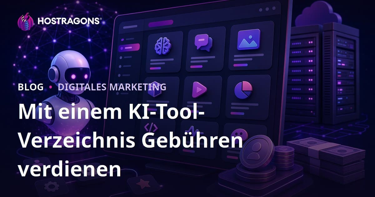 AI Werkzeugverzeichnis erstellen: Einnahmen durch gelistete Gebühren generieren