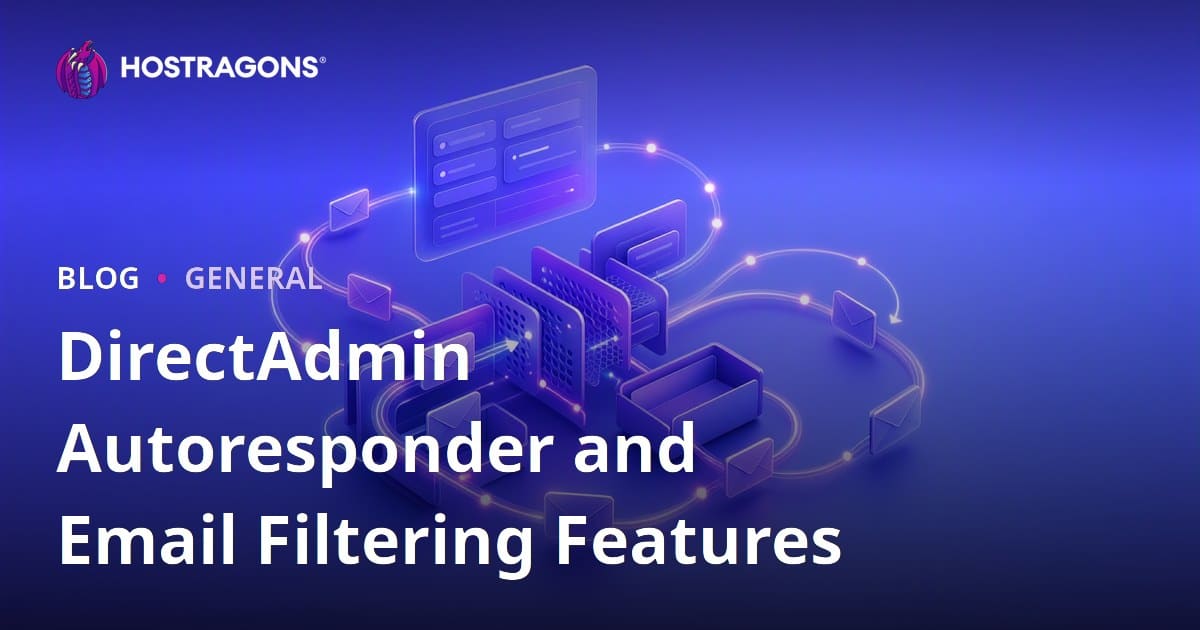 DirectAdmin Autoresponder and Email Filtering Features