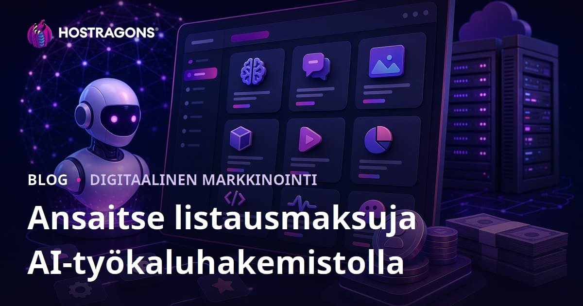 AI-työkaluhakemisto: Kuinka perustaa listauspohjainen sivusto ja tienata listausmaksuilla
