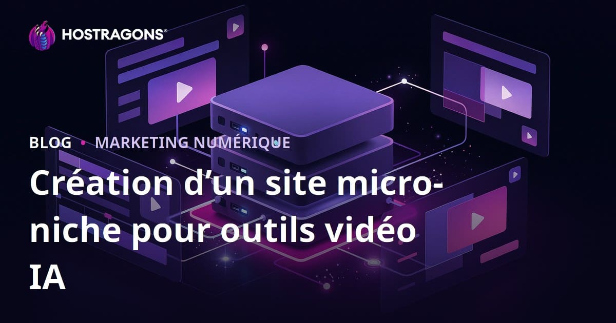 Comment créer un site de ressources micro-niche pour des outils de montage vidéo AI (CapCut, Runway) ?