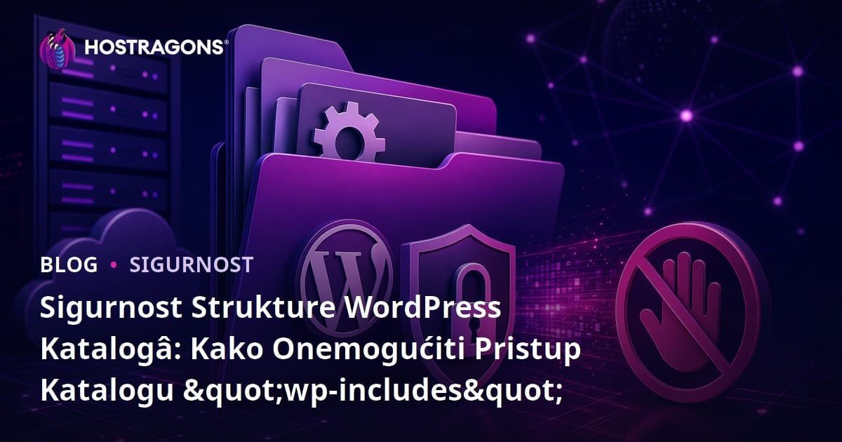 Sigurnost Strukture WordPress Katalogâ: Kako Onemogućiti Pristup Katalogu "wp-includes"