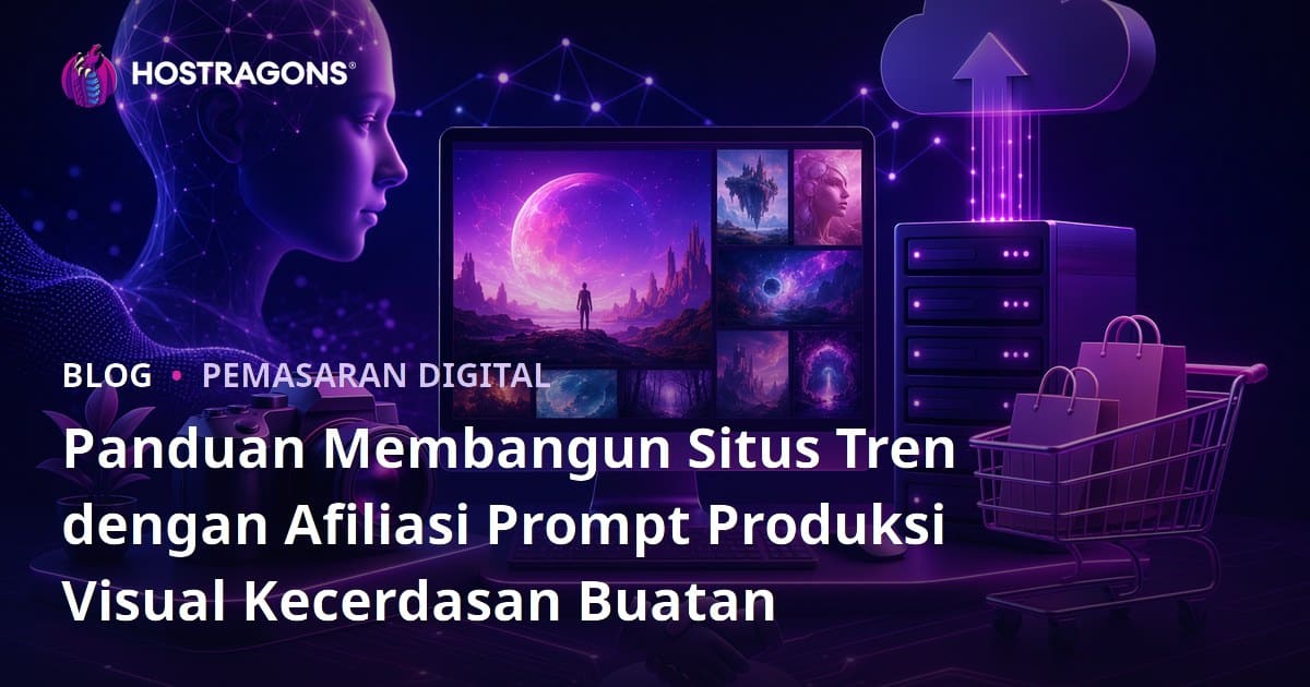 Panduan Membangun Situs Tren dengan Afiliasi Prompt Produksi Visual Kecerdasan Buatan