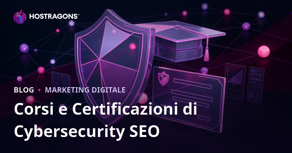 Guida SEO per Blog di Formazione su Corsi e Certificati di Cybersecurity