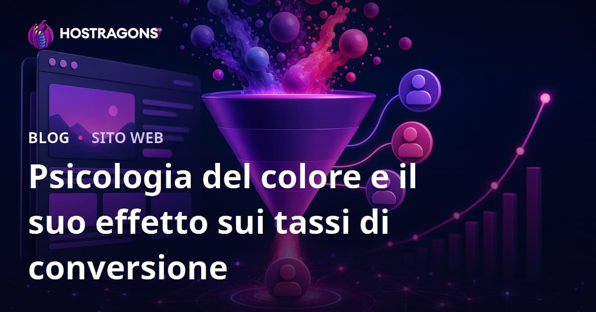 Psicologia del colore e il suo effetto sui tassi di conversione
