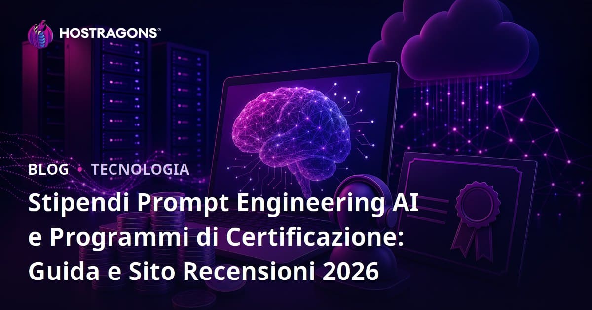 Stipendi Prompt Engineering AI e Programmi di Certificazione: Guida e Sito Recensioni 2026