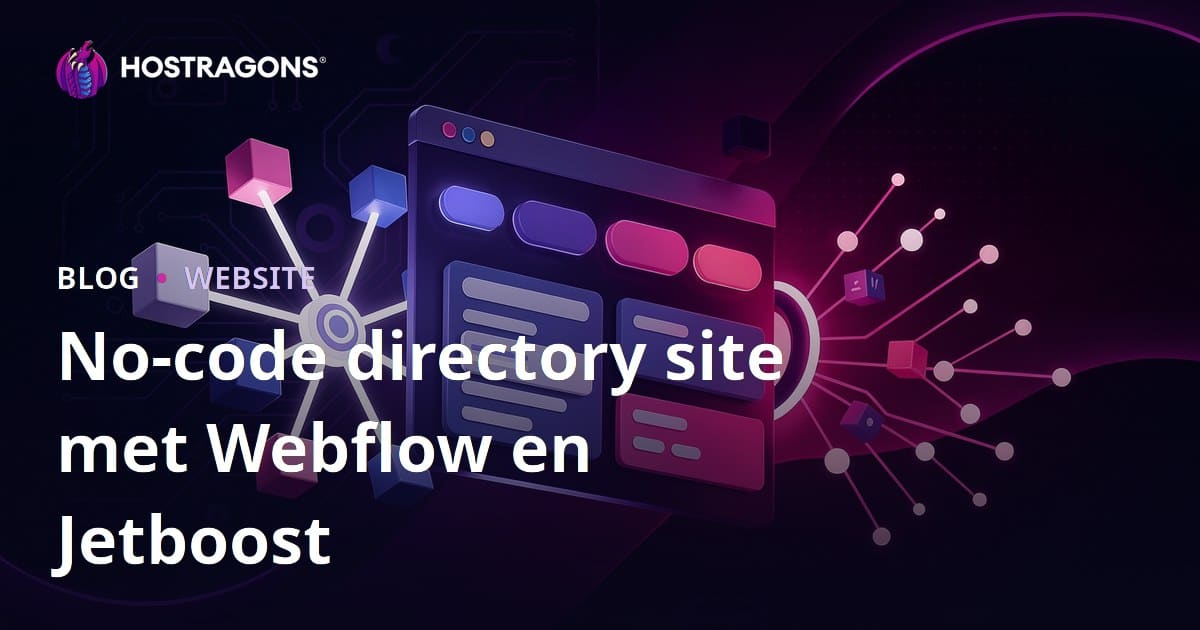 Geavanceerde No-Code Gids voor Filterbare Dirsctories met Webflow en Jetboost