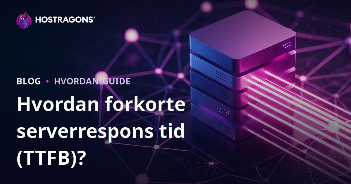 Hvordan Forkorte Serverens Svartid (TTFB)? Påvirkende Faktorer