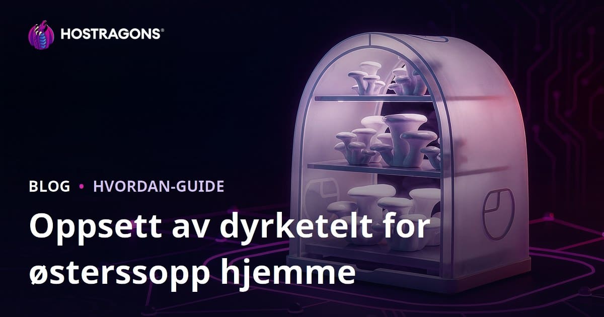 Oppsett av Østerssoppproduksjon i Hjemmetelt: Trinn-for-Trinn Veiledning