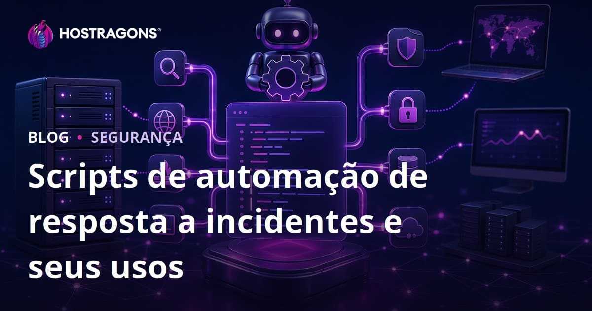 Scripts de automação de resposta a incidentes e seus usos