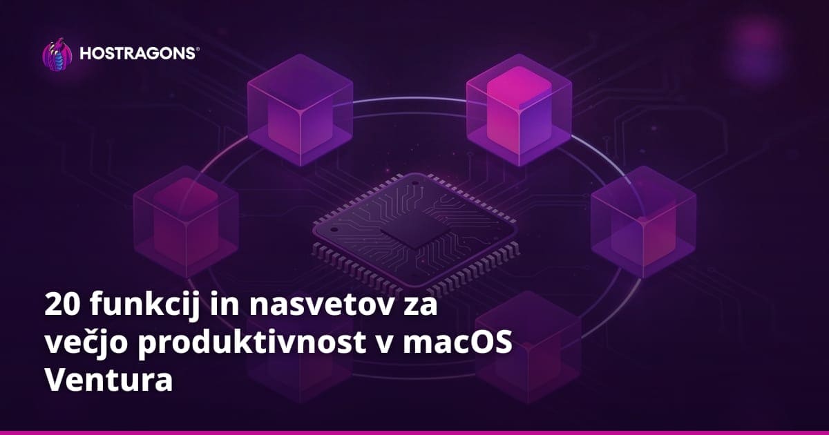 20 funkcij in nasvetov za večjo produktivnost v macOS Ventura
