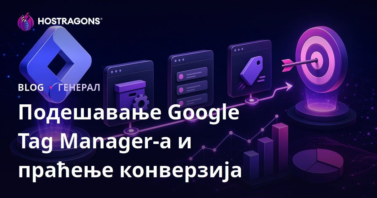 Подешавање Google Tag Manager-а и праћење конверзија