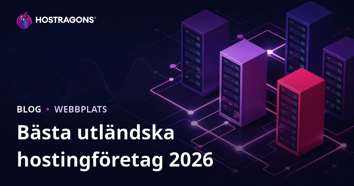 De Bästa Utländska Hostingföretagen och Prestanda Recensioner