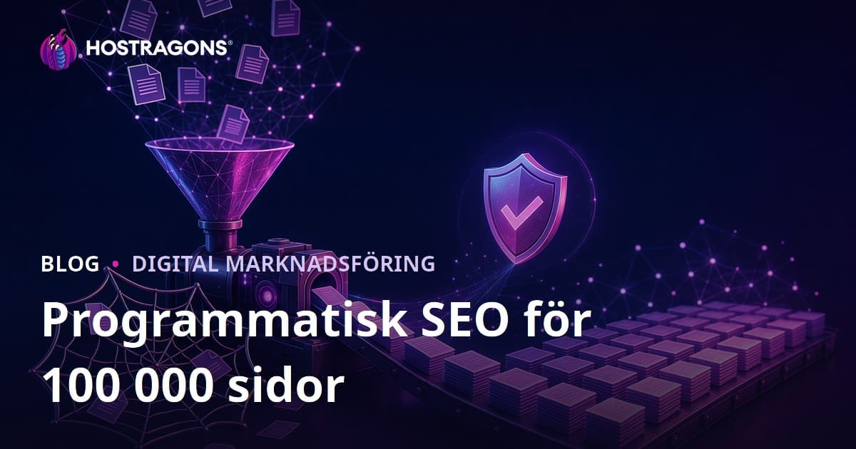 Formeln för att producera 100 000 sidor utan att falla i fällan för duplicerat innehåll i programmatisk SEO