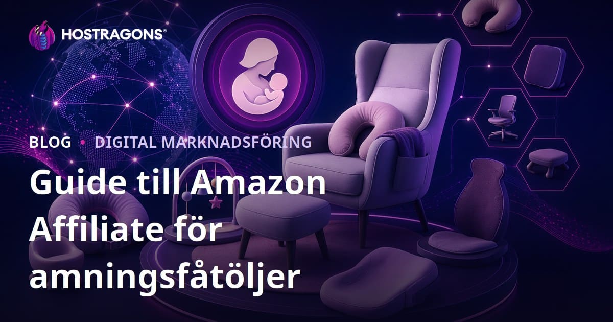 Guide till Amazon Affiliate för Bebemöbler och Ergonomiska Produkter