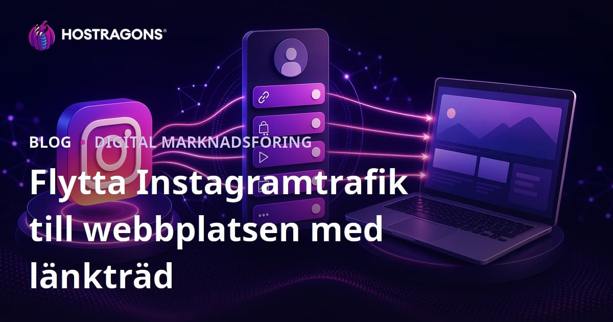 Skapa Linkträd (Alternativ till Linktree) för att Fördela Instagram-trafik till Din Webbplats