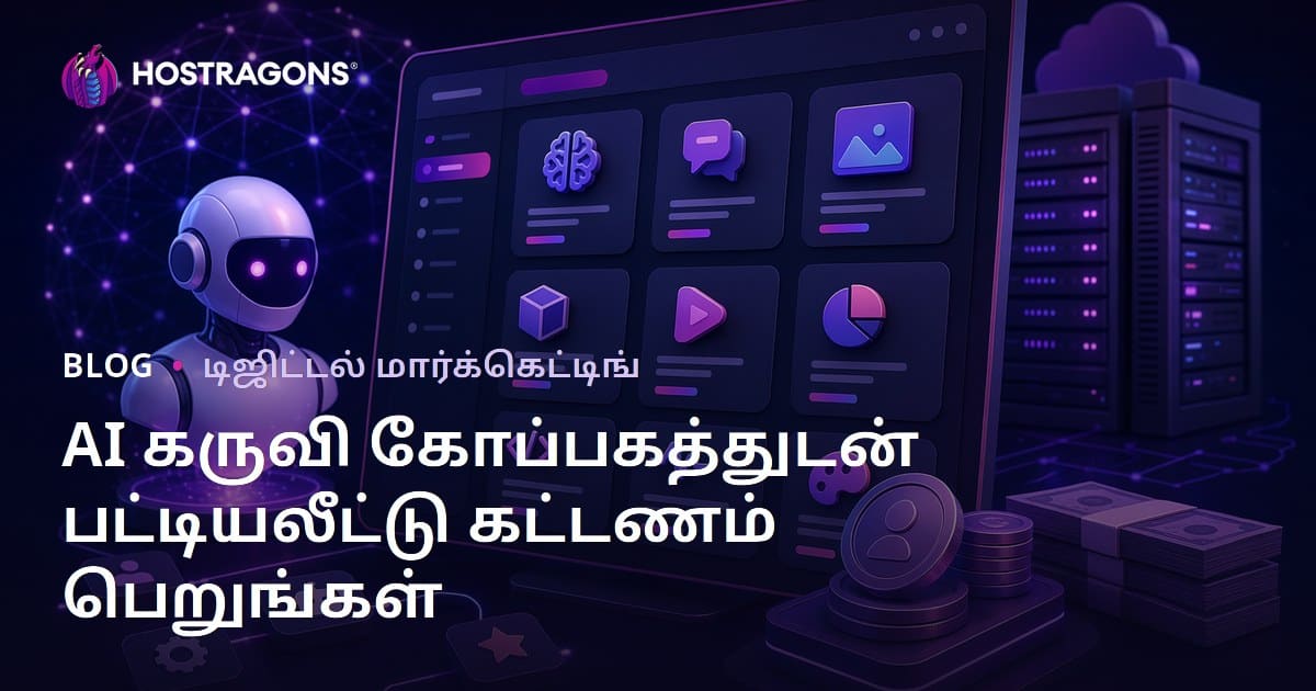 AI கருவிகள் அடைவை உருவாக்கி வருமானம் பெறுவது