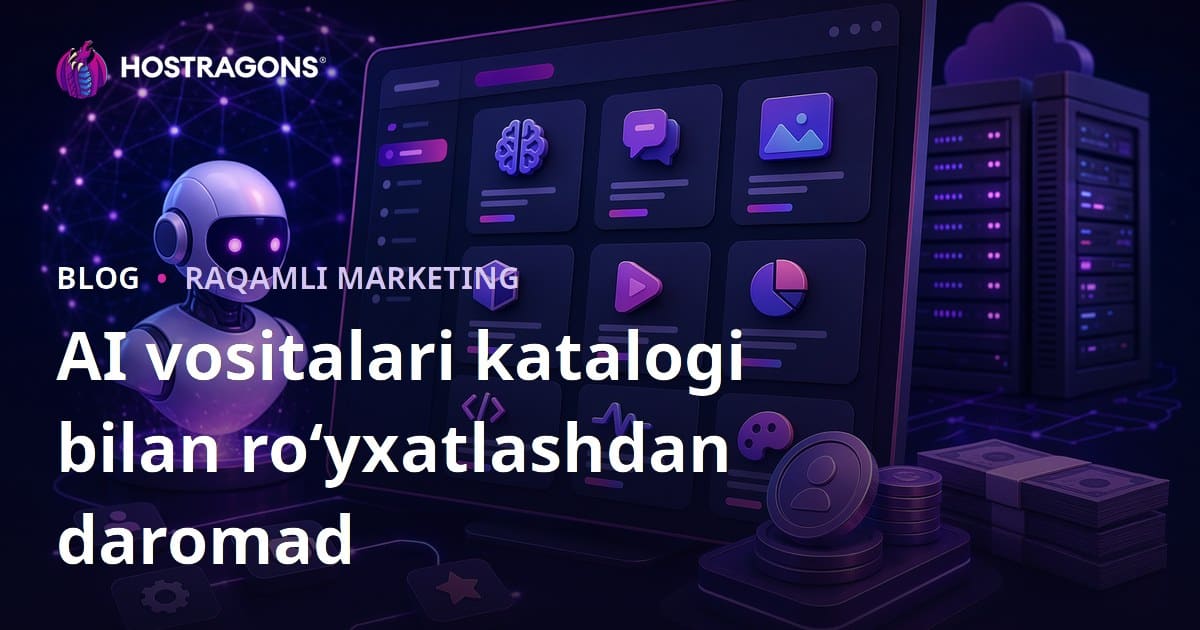 AI Asboblar Katalogi Sayti Orqali Ro‘yxatga Olish To‘lovi Bilan Daromad Topish