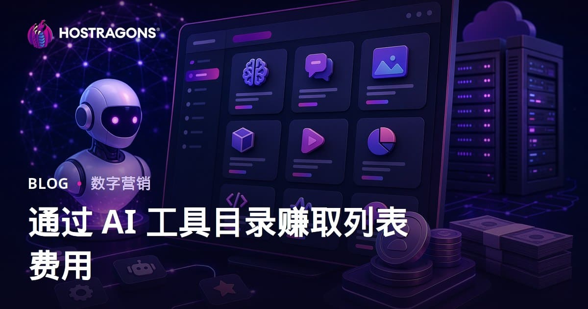 搭建AI工具导航网站，靠收录费用实现盈利的实战指南