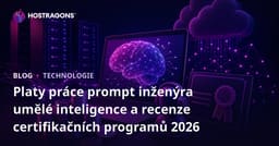 Platy práce prompt inženýra umělé inteligence a recenze certifikačních programů 2026