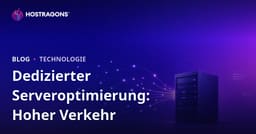 Optimierung von Dedicated-Servern (Mietservern) für Websites mit hohem Traffic
