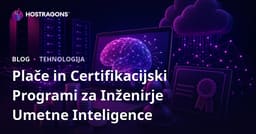 Plače in Certifikacijski Programi za Inženirje Umetne Inteligence