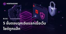 ขั้นตอนการกู้คืนฉุกเฉิน 5 แรกที่ต้องทำเมื่อเว็บไซต์ของคุณถูกแฮ็ก