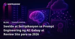 Sweldo at Sertipikasyon sa Prompt Engineering ng AI: Gabay at Review Site para sa 2026