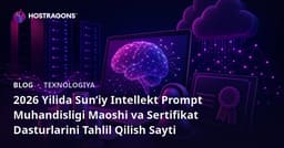 2026 Yilida Sun’iy Intellekt Prompt Muhandisligi Maoshi va Sertifikat Dasturlarini Tahlil Qilish Sayti