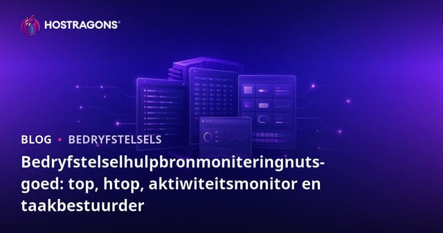 Bestuur van Stelsels se Hulpbronne: top, htop, Activity Monitor en Task Manager