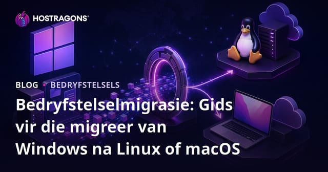 Bedryfstelselmigrasie: Gids vir die migreer van Windows na Linux of macOS