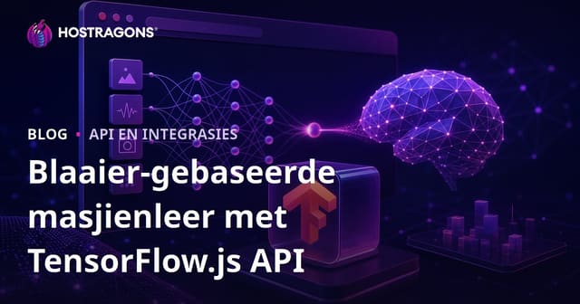 TensorFlow.js API en Bladsygebaseerde Masjienleer