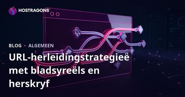 URL-herleidingstrategieë met bladsyreëls en herskryf