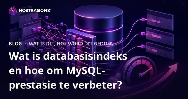 Wat is databasisindeks en hoe om MySQL-prestasie te verbeter?