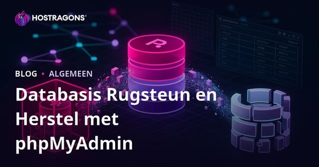 Databasis Rugsteun en Herstel met phpMyAdmin