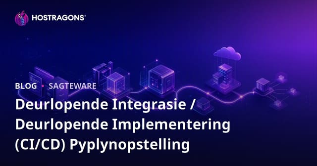 Deurlopende Integrasie / Deurlopende Implementering (CI/CD) Pyplynopstelling
