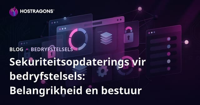 Sekuriteitsopdaterings vir bedryfstelsels: Belangrikheid en bestuur