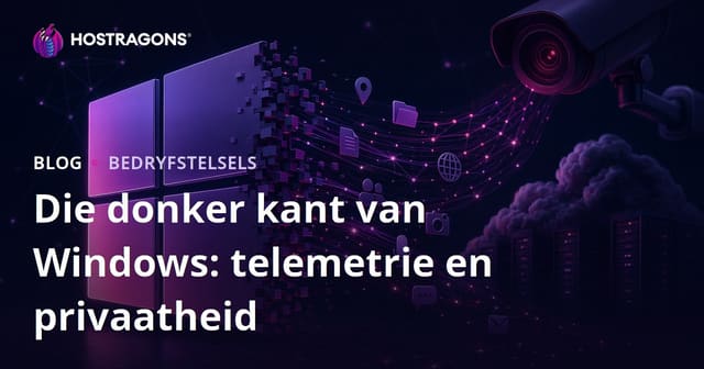 Die donker kant van Windows: telemetrie en privaatheid