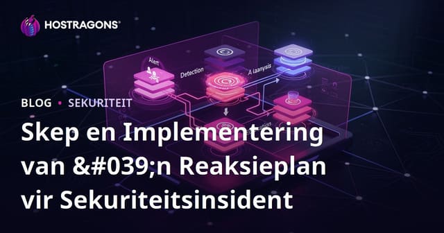 Effektiewe Sekuriteitsgebeurtenis-Reaksieplan: Skep en Toepassing vir IT Besighede