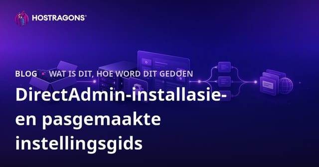 DirectAdmin Installering en Spesiale Instelling Gids