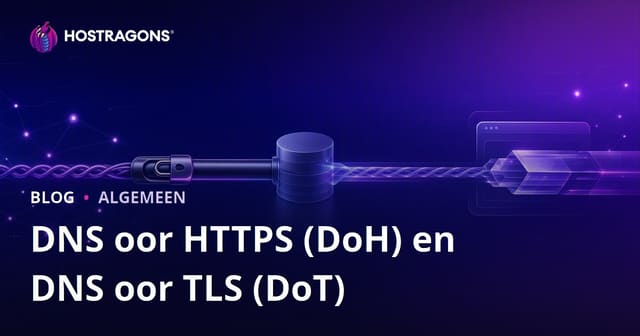 DNS oor HTTPS (DoH) en DNS oor TLS (DoT)