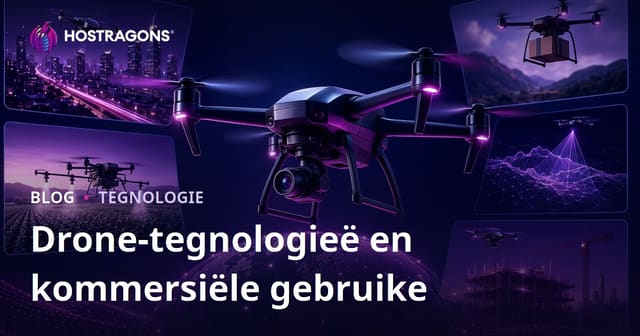 Drone-tegnologieë en kommersiële gebruike