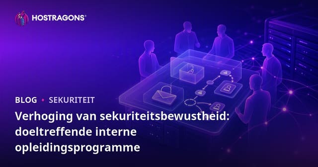 Verhoging van sekuriteitsbewustheid: doeltreffende interne opleidingsprogramme