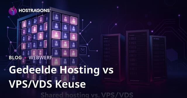 Gedeelde Gasheer vs. VPS/VDS-bediener vir Beginners: Watter Een is Reg vir Jou?