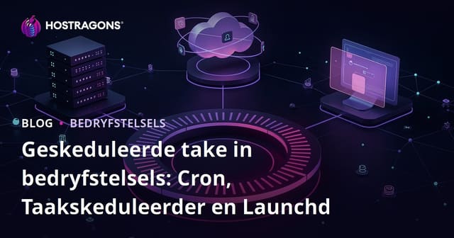 Geskeduleerde take in bedryfstelsels: Cron, Taakskeduleerder en Launchd