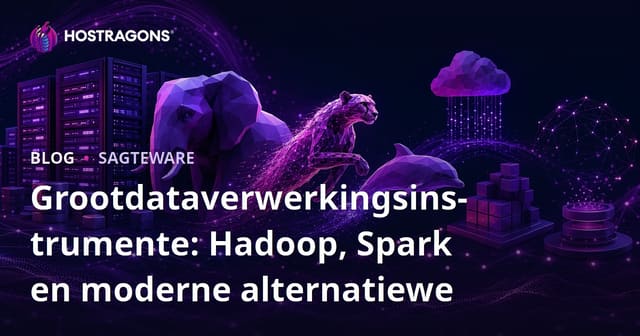 Grootdataverwerkingsinstrumente: Hadoop, Spark en moderne alternatiewe