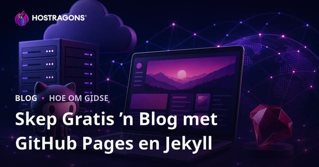 Skep 'n Volledig Gratis Blog met GitHub Pages en Jekyll