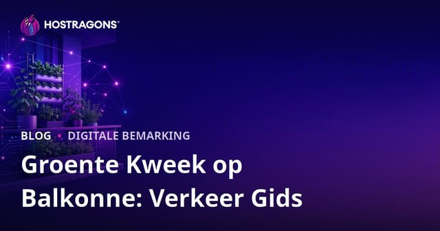 Hoe om Verkeer te Genereer vir Stedelike Landbou en Groenteverbouing op die Balkon