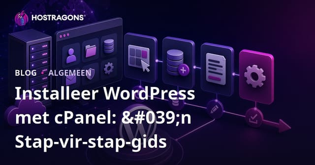 Installeer WordPress met cPanel: 'n Stap-vir-stap-gids