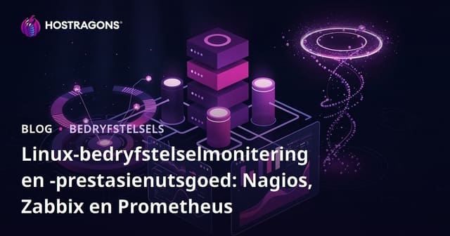 Linux-bedryfstelselmonitering en -prestasienutsgoed: Nagios, Zabbix en Prometheus